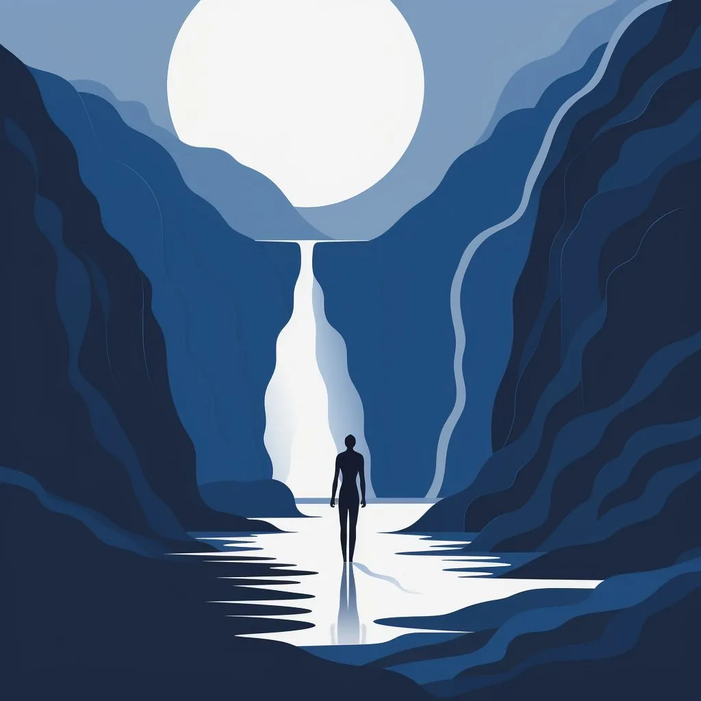 AI image prompt: Minimalist Flat Template 4 - Midjourney style
