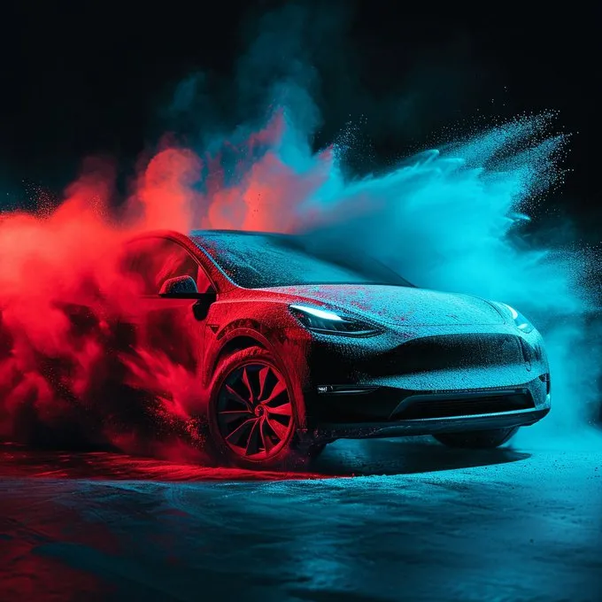 AI image prompt: Powder4 - Dall-E style