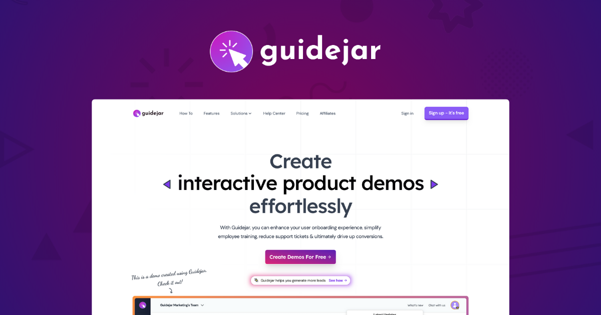 Guidejar - AI Tool in Productivity category