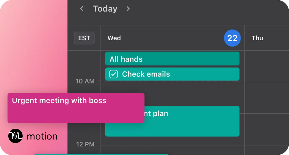 Motion - AI Tool in Productivity category