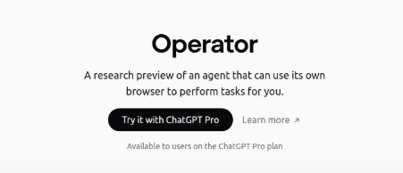 Operator - AI Tool in Productivity category