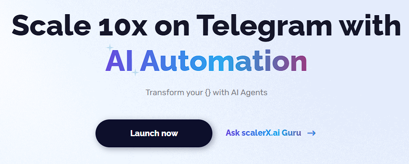 ScalerX.ai - AI Tool in Productivity category