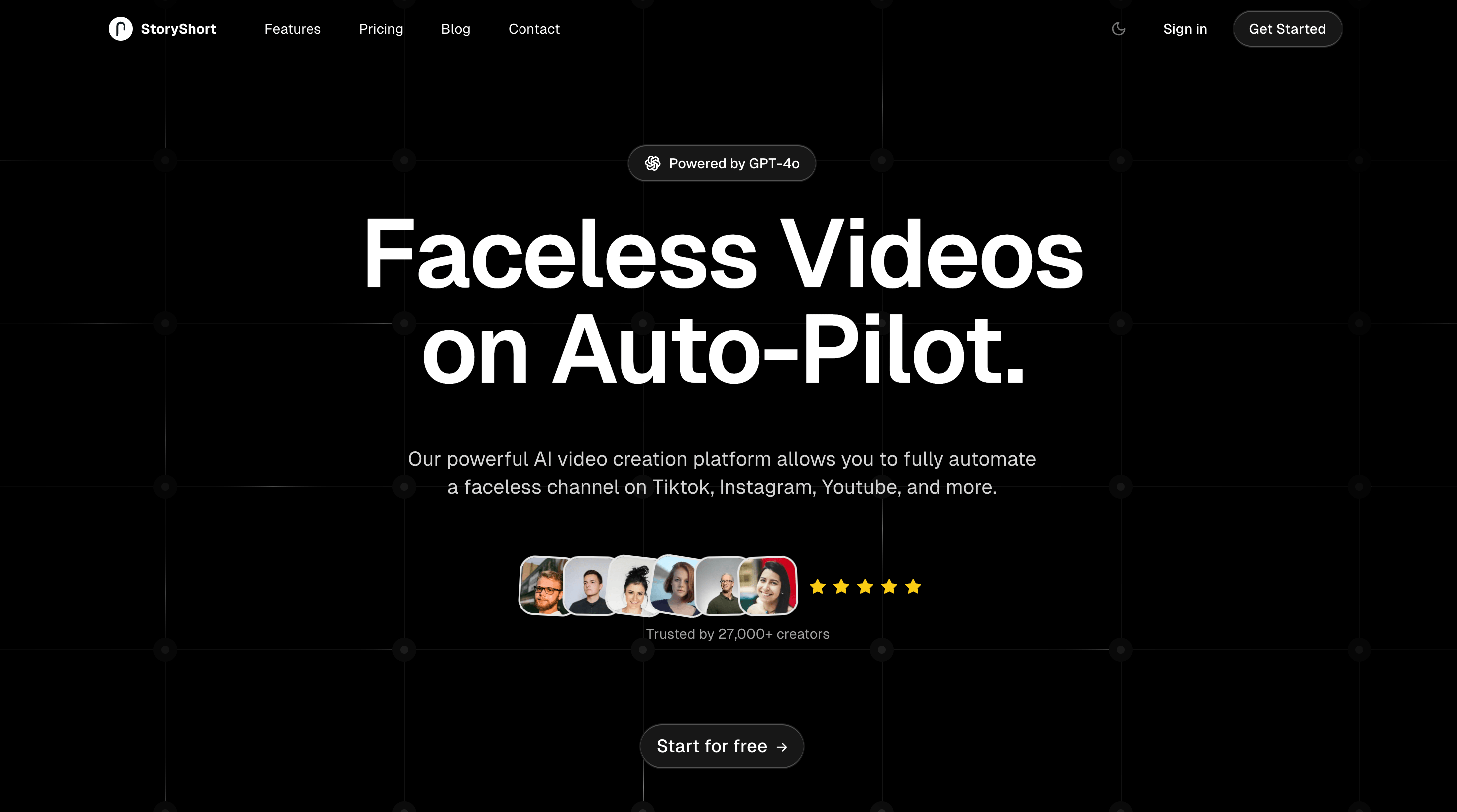 StoryShort - AI Tool in Text-To-Video category