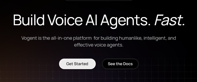 Vogent - AI Tool in Voice Modulation category