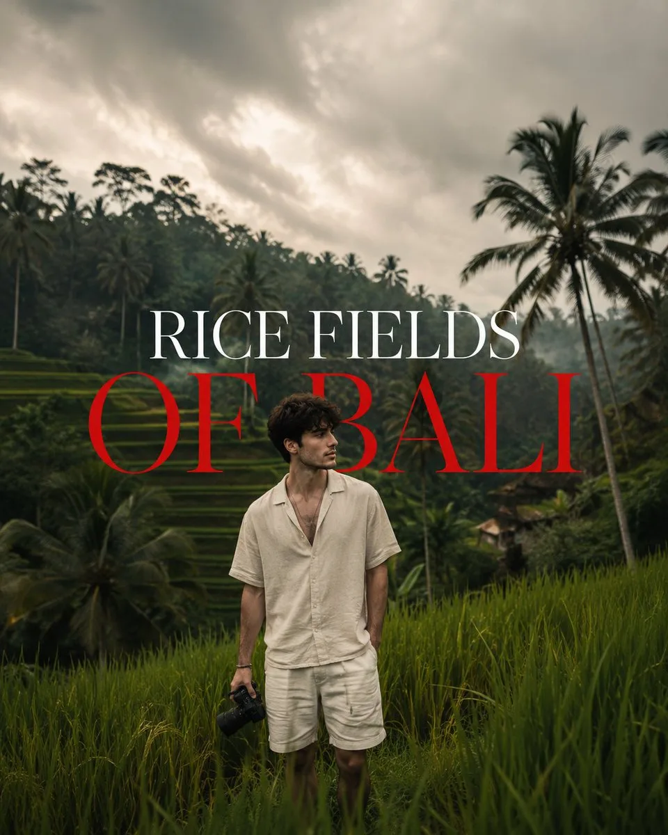 Bali Rice Field Photography — GPT Image 2 AI image prompt