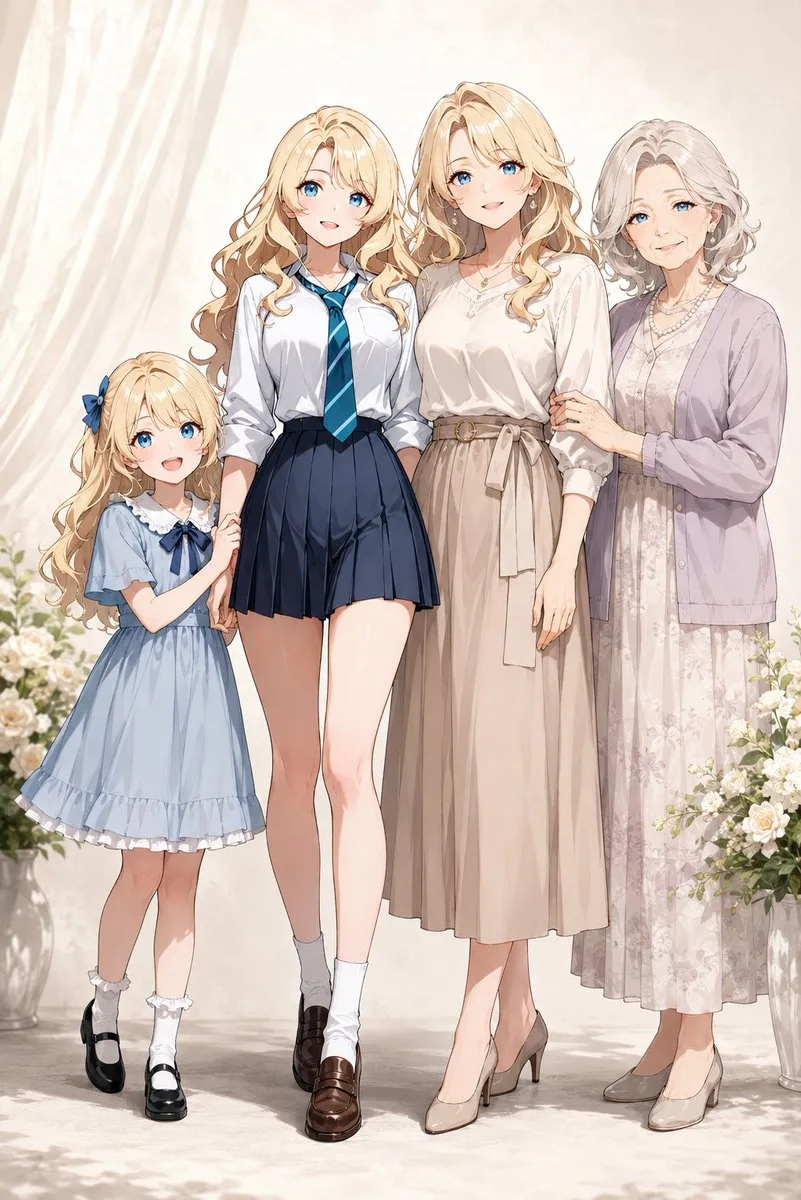Four-Generation Family Portrait Prompt — GPT Image 2 AI image prompt