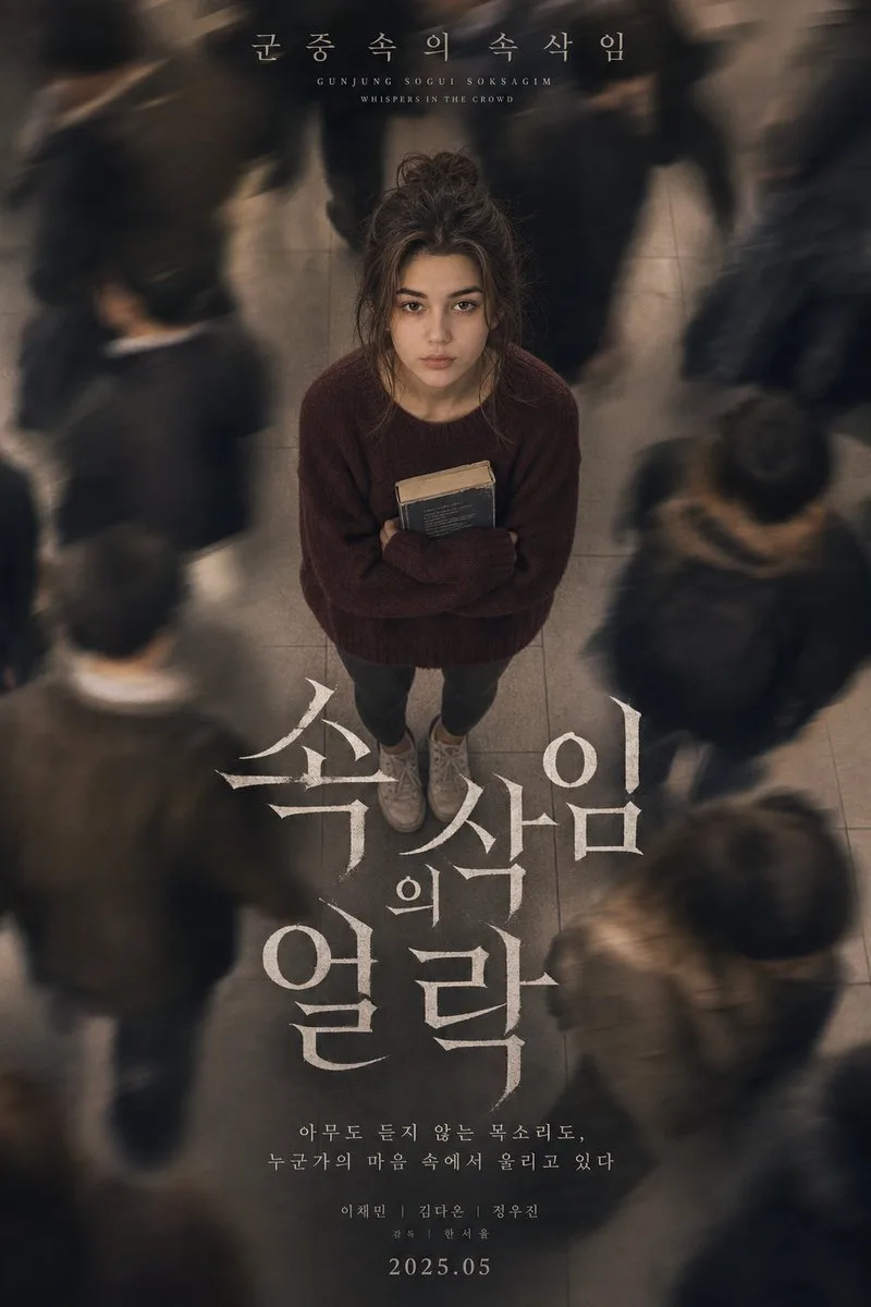 Melancholic K-Drama Subway Poster (Poster / Flyer style, made with GPT Image 2) - AI image prompt example