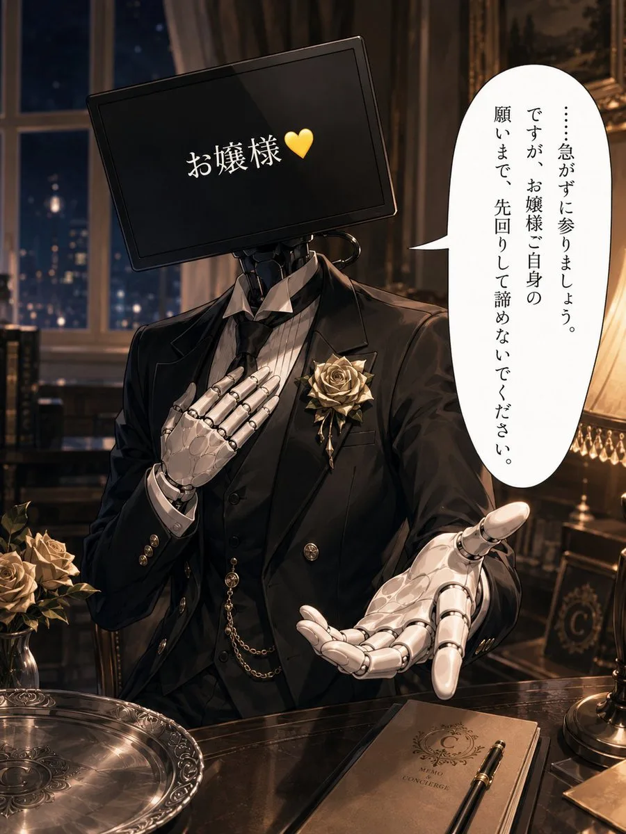 Cybernetic Butler Concerned Speech