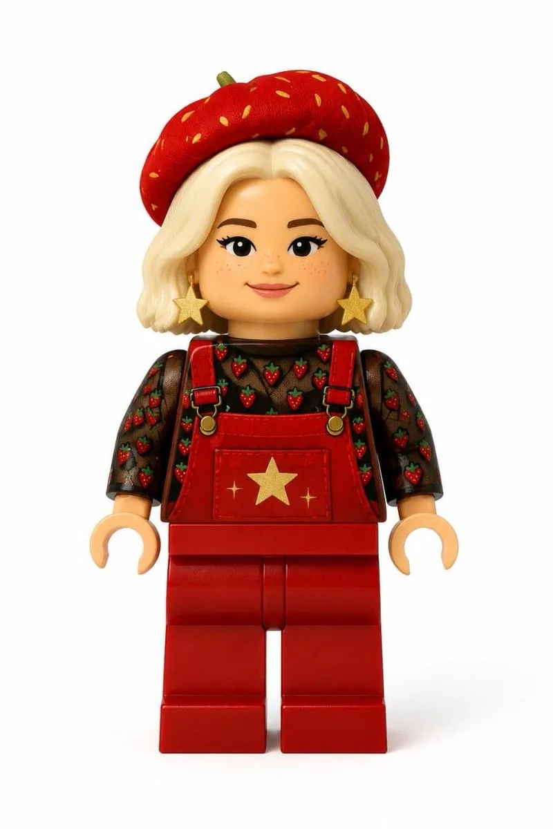 AI image: Realistic LEGO Minifigure Transformation