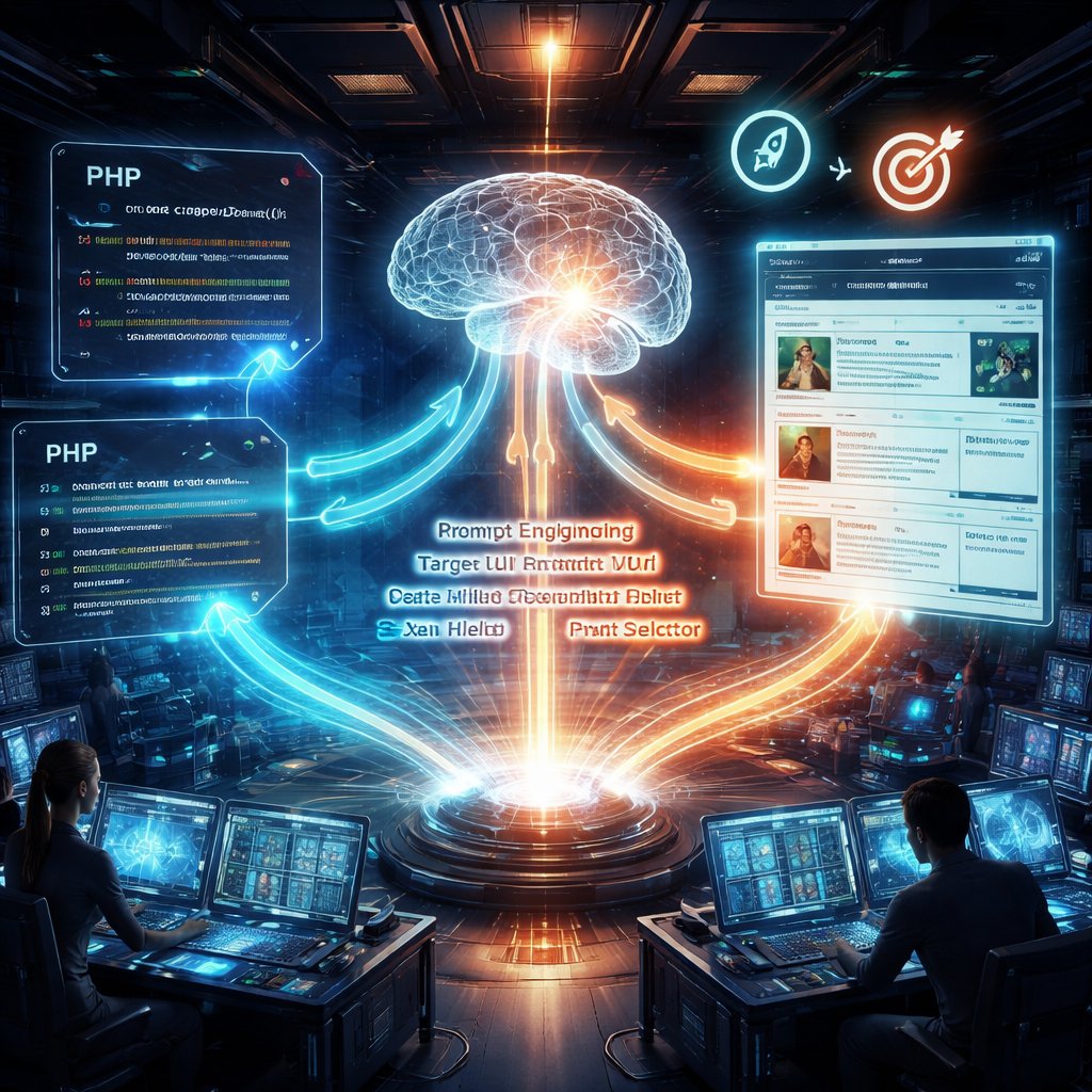 AI Prompt Engineering for Bibliographic Scraping (PHP Code in 1 Go)