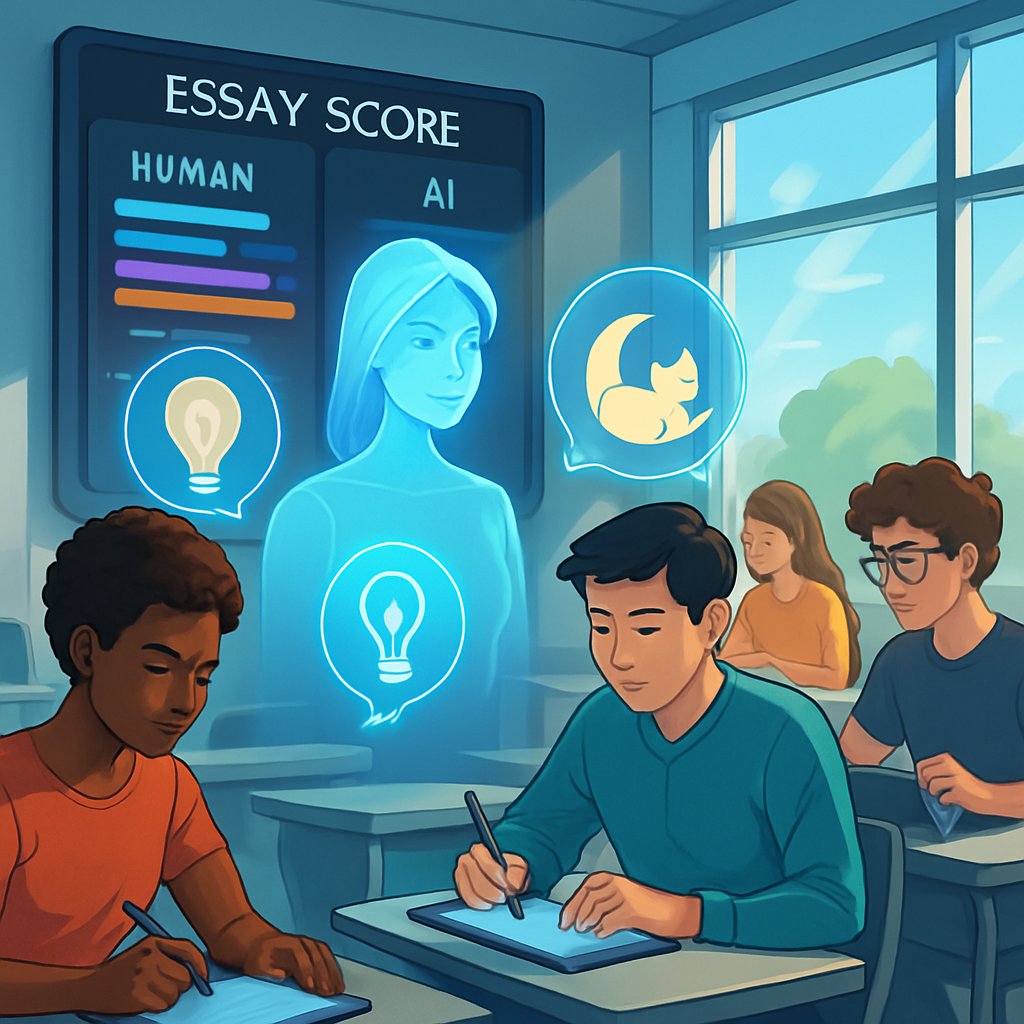 Can AI Really Get the Jokes? How Idioms Affect Essay Scoring in Generative AI