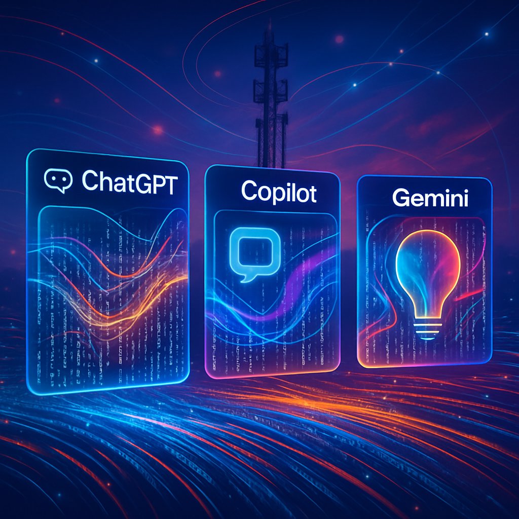 ChatGPT vs Copilot vs Gemini: What Their Network Traffic Reveals About the Future of AI