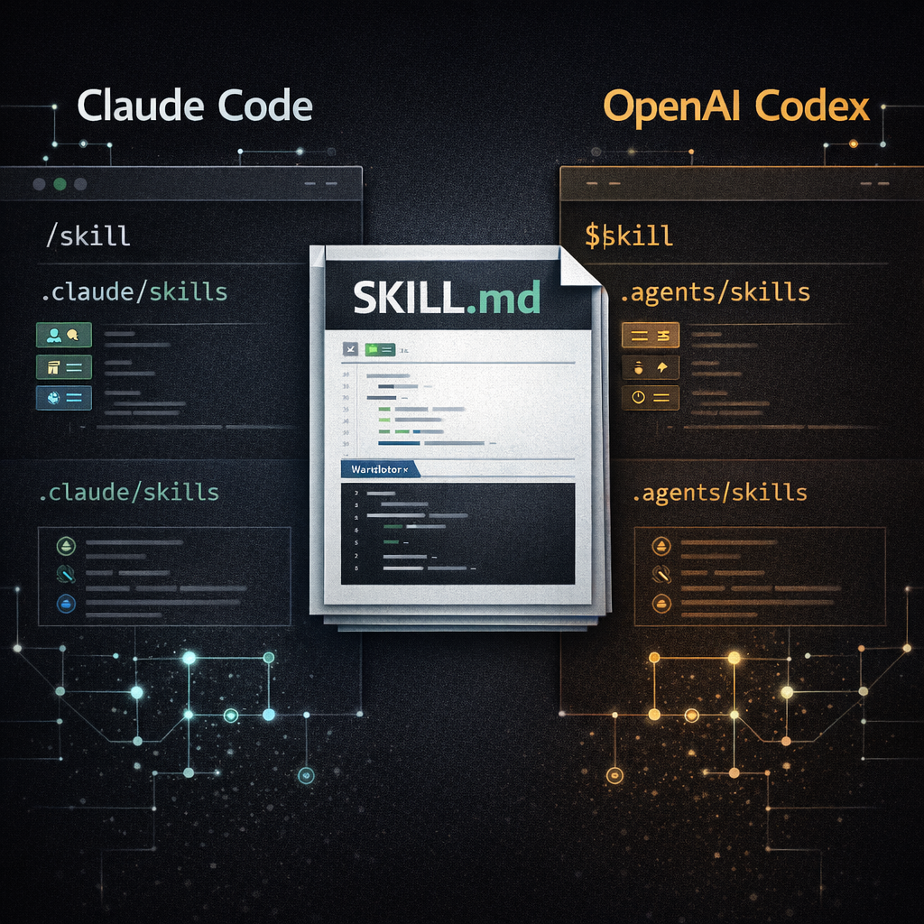 Claude Code Skills vs OpenAI Codex Skills comparison