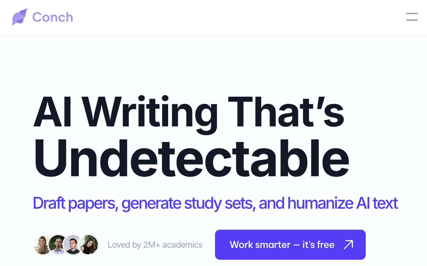 Conch.ai - AI Tool in Education category