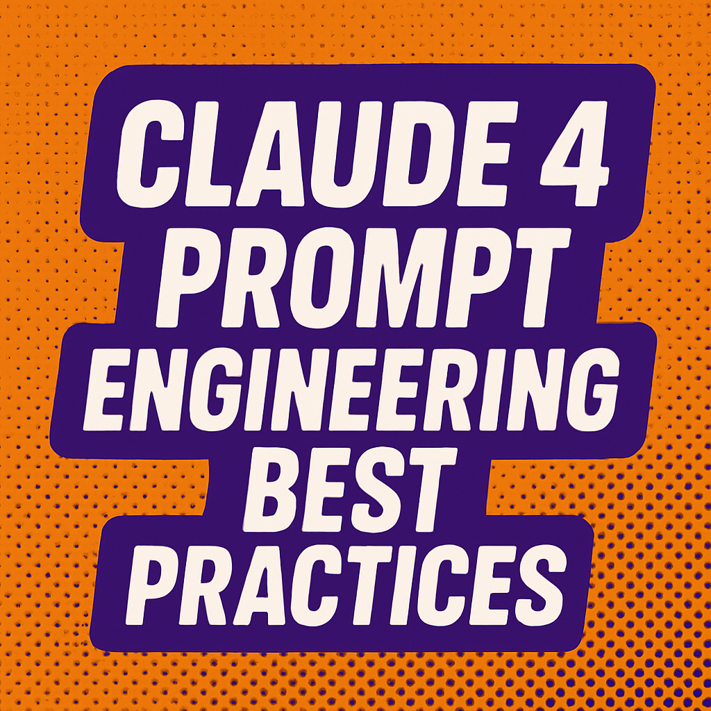 Claude 4 Prompt Engineering Guide