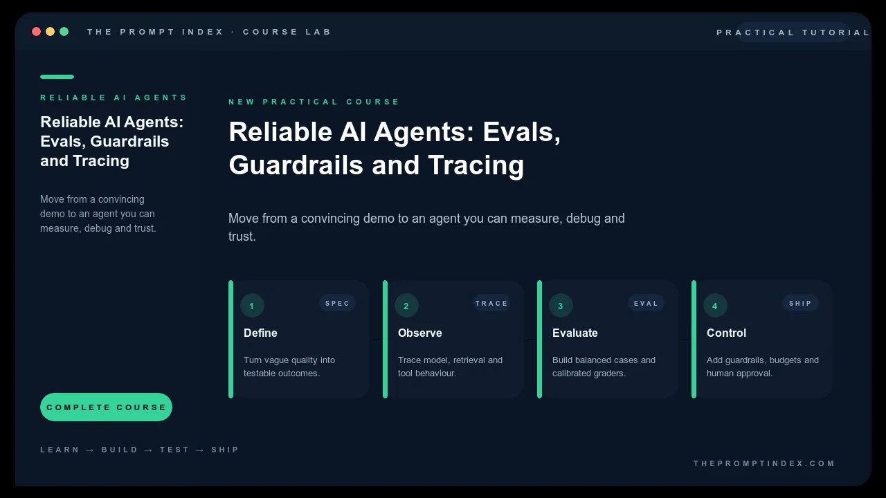 Reliable AI Agents: Evals, Guardrails and Tracing