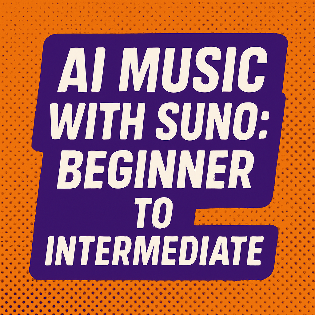 AI Music with Suno: Beginner to Intermediate Course