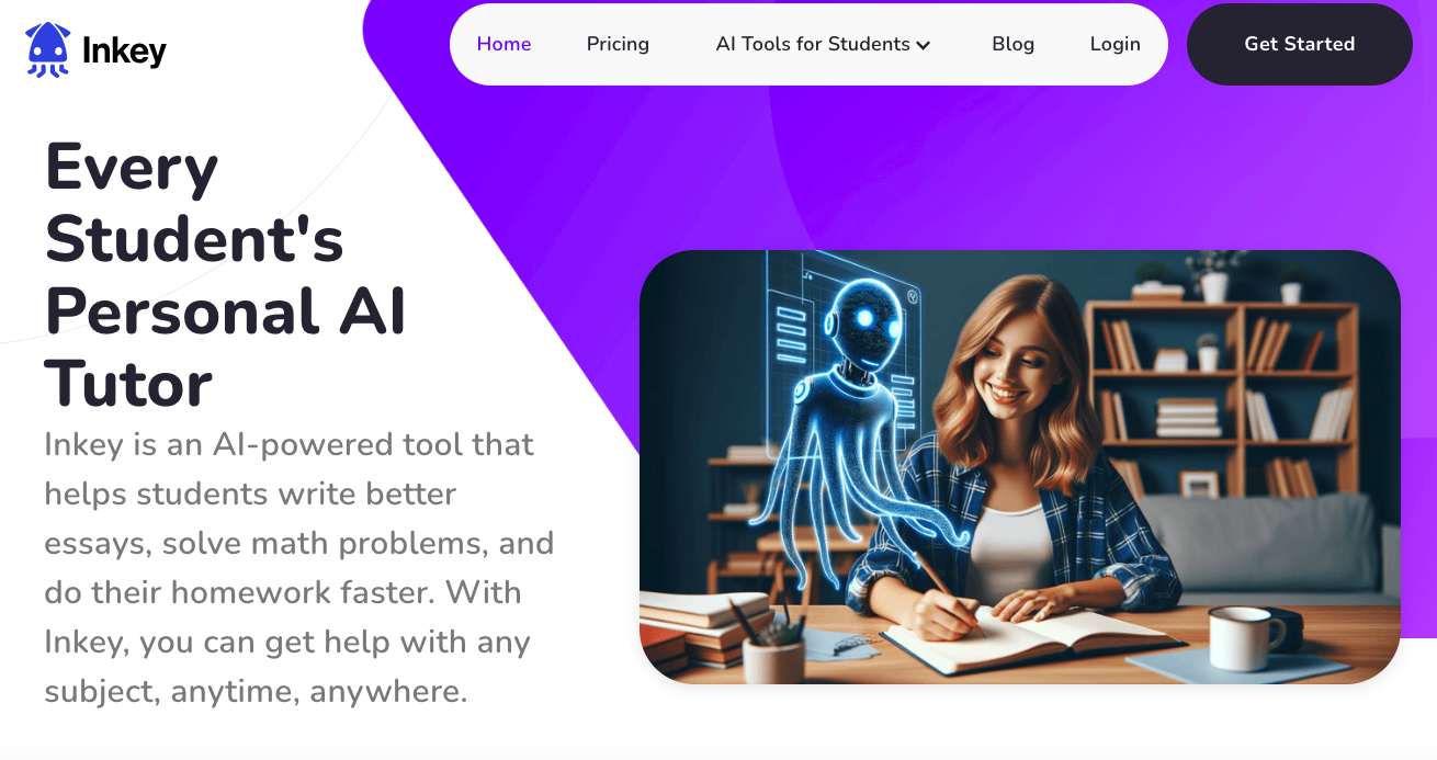 Inkey AI - AI Tool in Education category