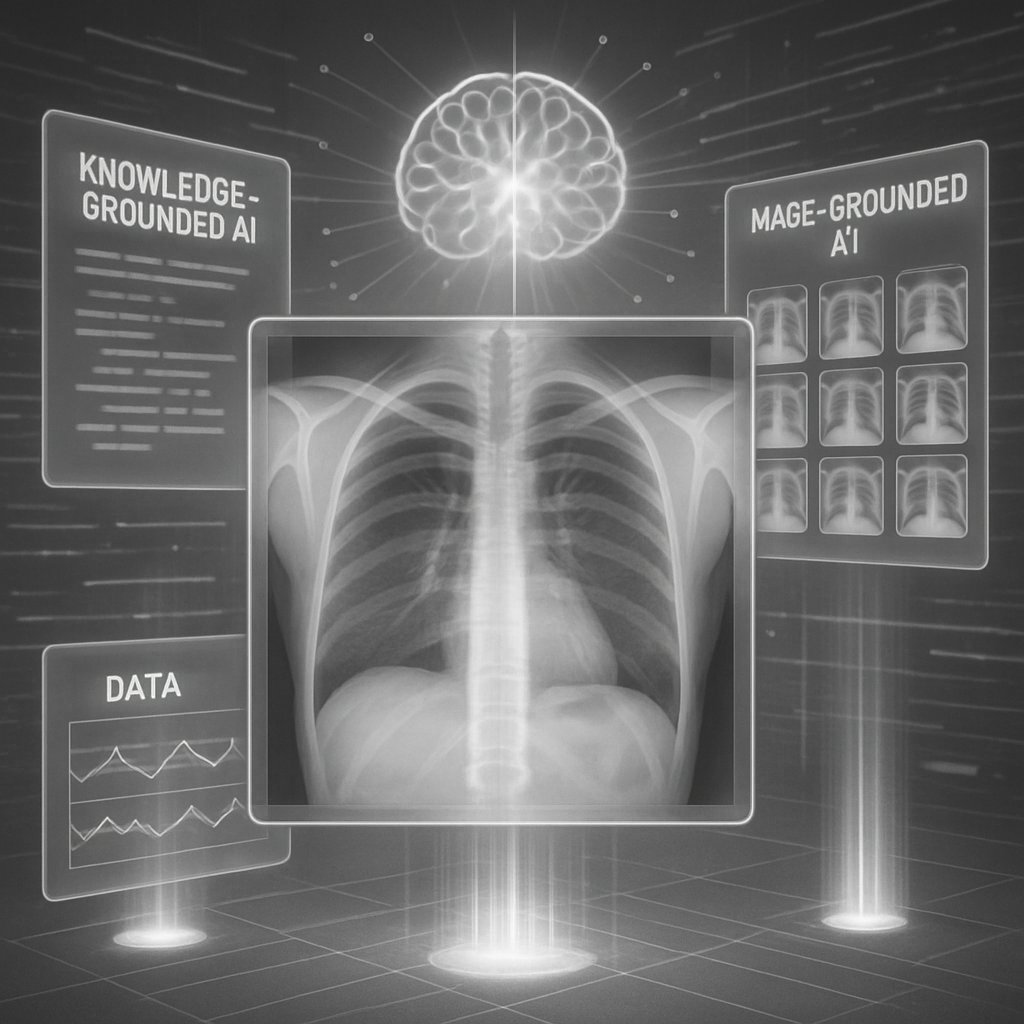 Knowledge-Based Learning in Text-RAG vs Image-RAG for Chest X-Rays: A Practical Analysis
