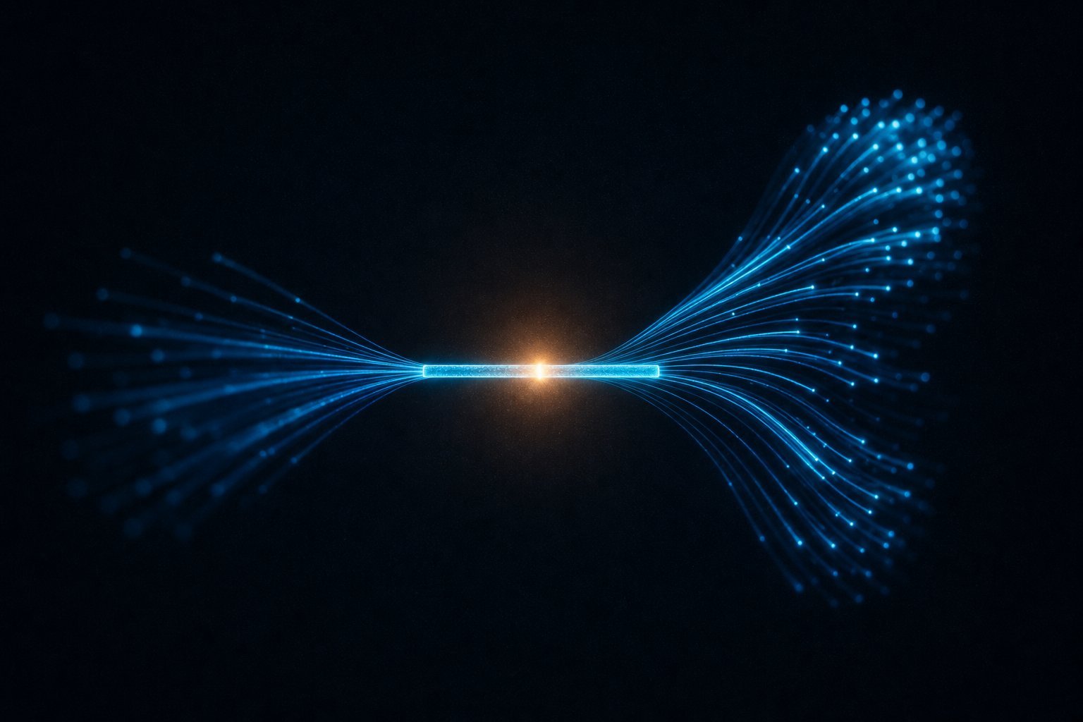 Timeline graphic of U+2014 unspaced “word—word” em-dash frequency rising sharply in 2025