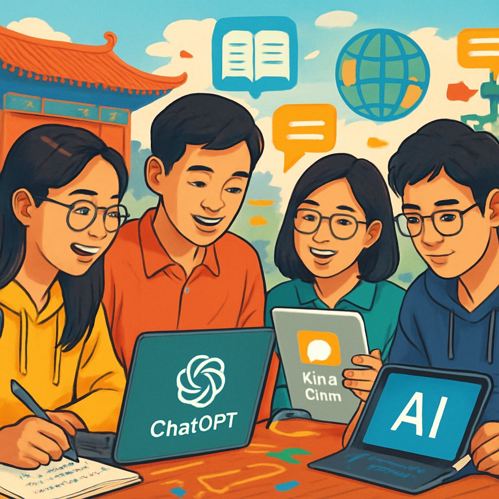 Navigating AI: How Chinese University Students Find Their Way in a Tangle of Global and Local Tools