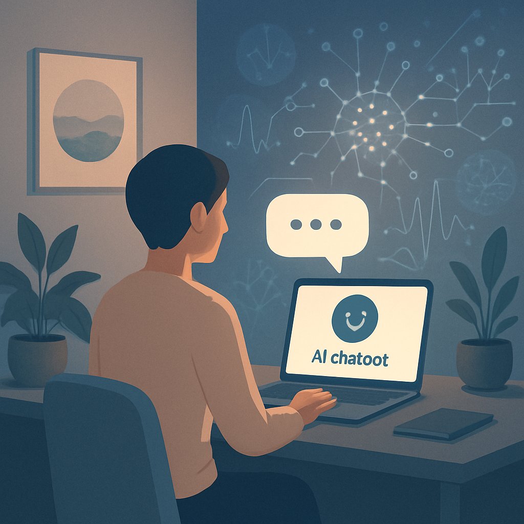 Navigating the Fine Line: Can AI Chatbots Safely Support Mental Health?
