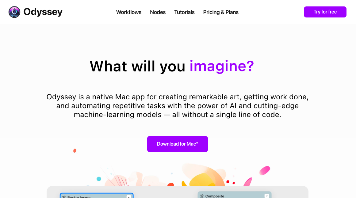 Odyssey - AI Tool in image category