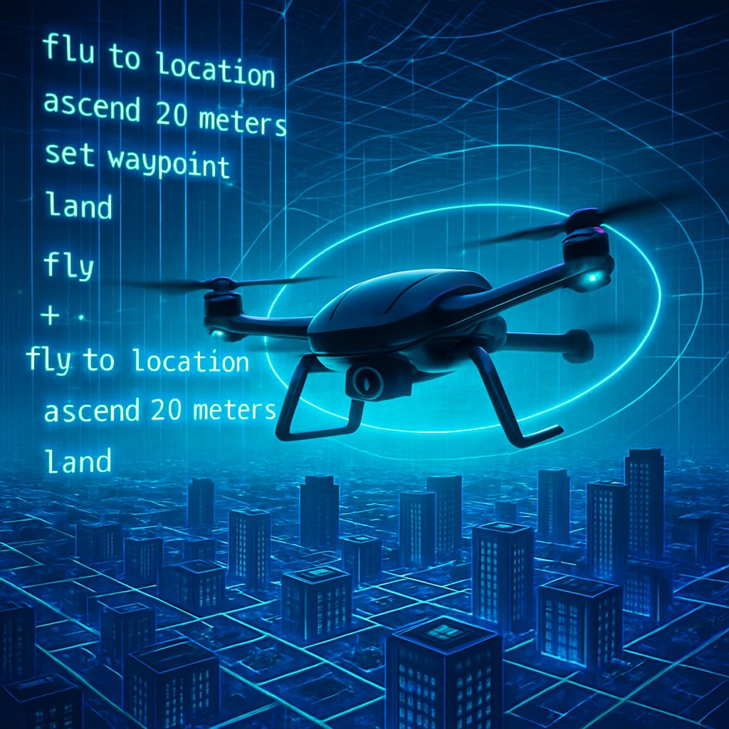 Title: LLM-Driven Drone Control in Simulation: Turning Natural Language into Real Tasks
